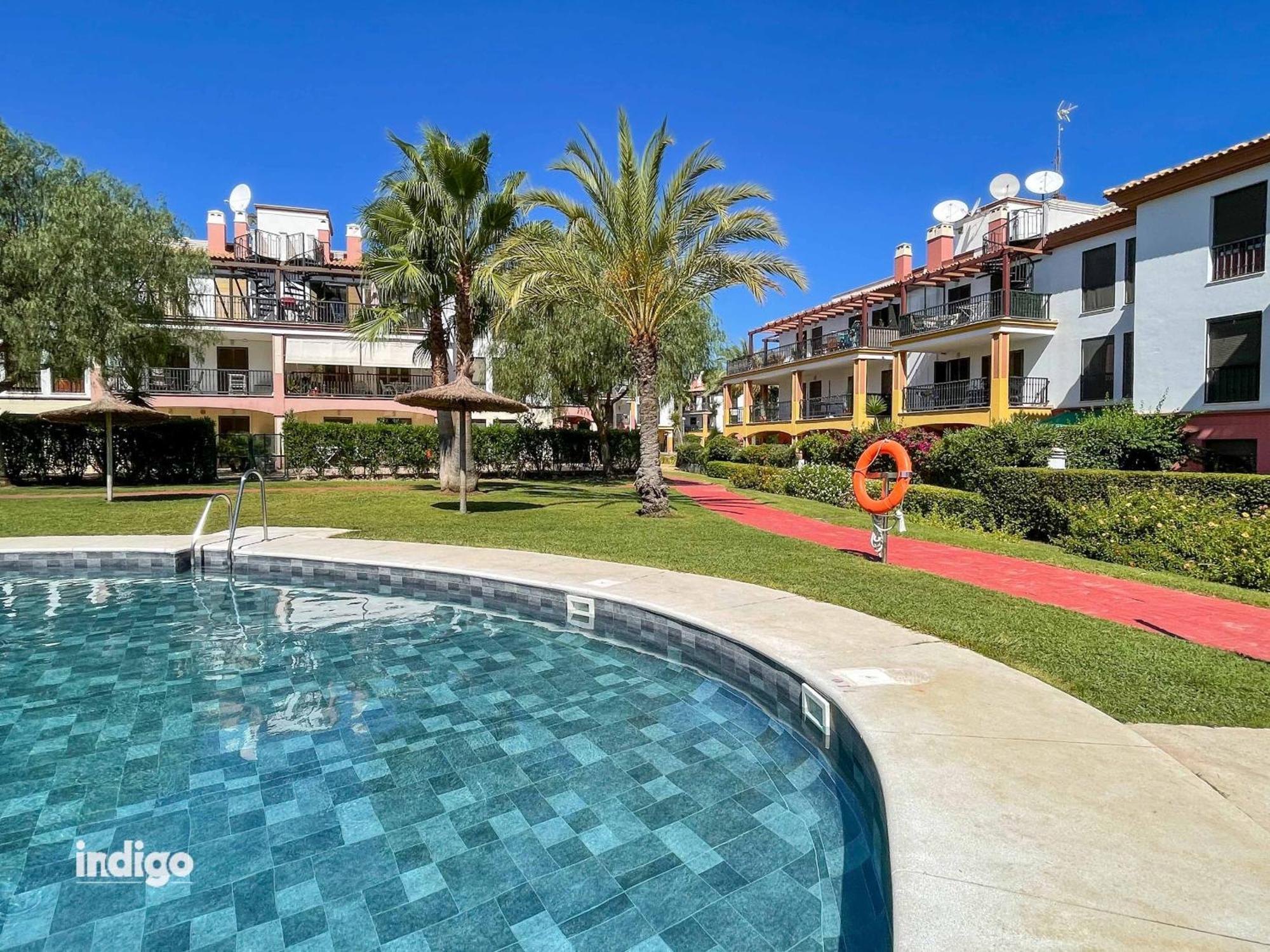 Con Jardin Y Acceso A La Piscina. Lägenhet Ayamonte Exteriör bild