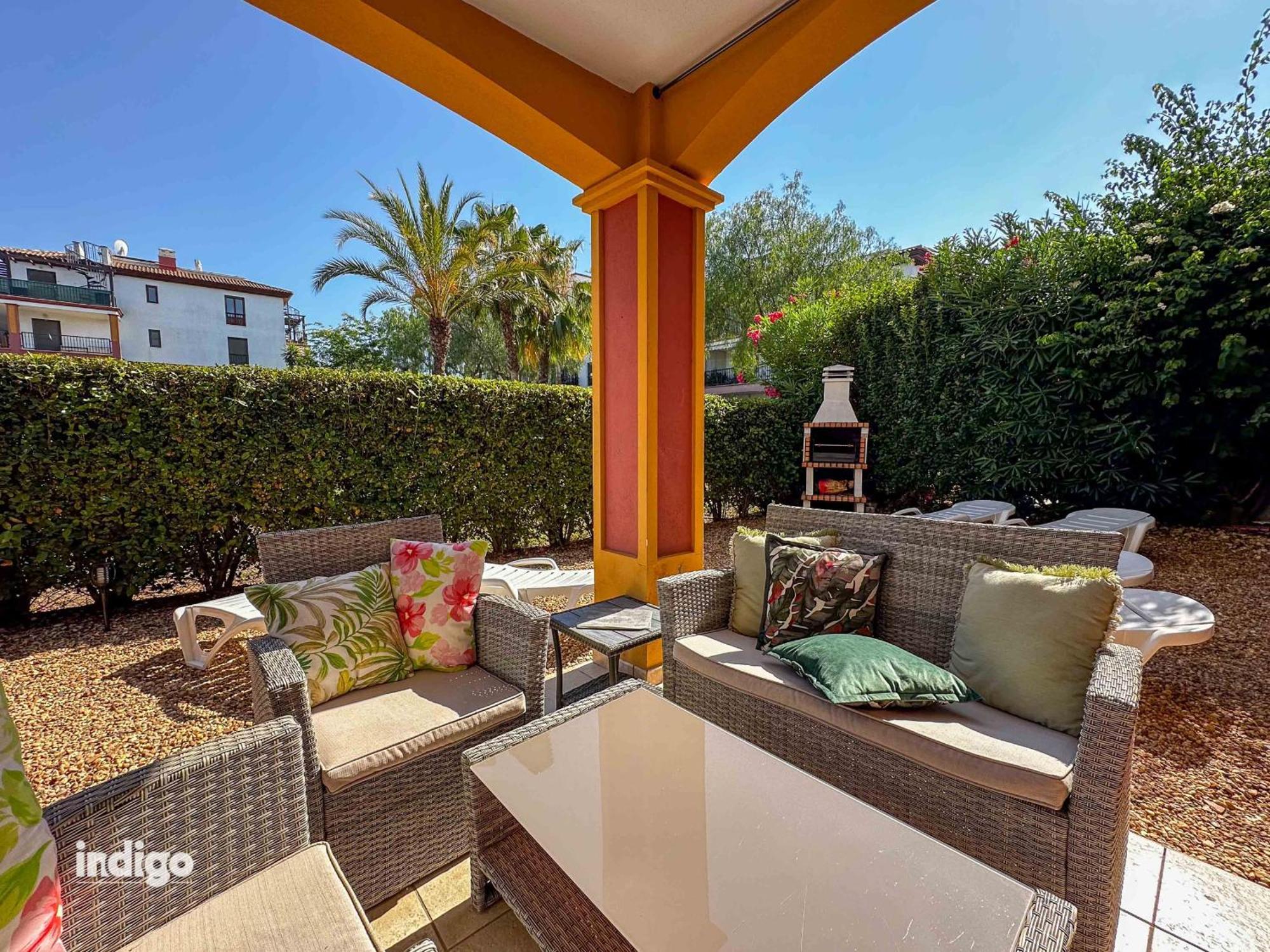 Con Jardin Y Acceso A La Piscina. Lägenhet Ayamonte Exteriör bild
